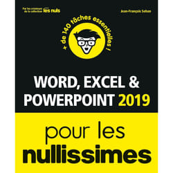 ISBN Word, Excel, PowerPoint 2019 Nullissimes : Le livre de Jean-François Sehan