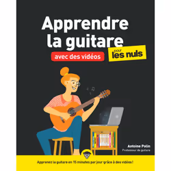 ISBN Apprendre la guitare avec des vidéos pour les Nuls Mégapoche : Le livre de Antoine Polin, métier & loisirs, 448 pages
