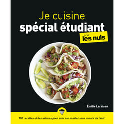 ISBN Je cuisine spécial étudiant Pour les Nuls illustré : Le livre de Émilie Laraison