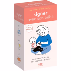 ISBN Boîte à fiches signer avec son bébé : Le livre de Sophie d' Olce, Santé, esprit et corps, 96 pages