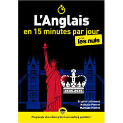 L'anglais en 15 minutes par jour pour les Nuls (Broché)