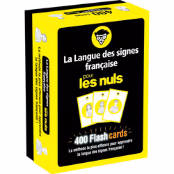ISBN Flashcards langue des signes française pour les nuls : Le livre de Olivier Marchal, Science & nature
