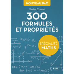 ISBN Petit livre de - 300 formules et propriétés pour la spécialité maths du Bac : Le livre de Xavier Chanet