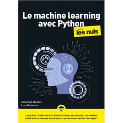 La machine learning et Python Mégapoche Pour les Nuls (Poche)