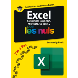 ISBN Excel 2021 Pas à pas Pour les Nuls : Le livre de Bernard Jolivalt, Computer science, 244 pages