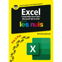 ISBN Excel 2021 Pas à pas Pour les Nuls : Le livre de Bernard Jolivalt