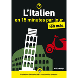 ISBN L'italien en 15 minutes par jour pour les Nuls : Le livre de Marc Lesage