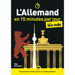 ISBN L'allemand en 15 minutes par jour pour les Nuls : Le livre de Olga Dischinger