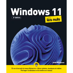 ISBN Windows 11 Pour les Nuls 2e édition : Le livre de Andy Rathbone, Computer science, 420 pages