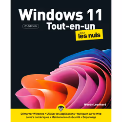 ISBN Windows 11 Tout-en-un Pour les Nuls, 2e édition : Le livre de Woody Leonhard, Computer science, 660 pages