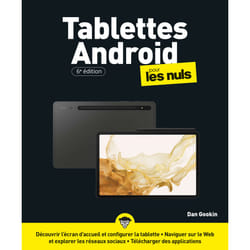 ISBN Les Tablettes Android pour les Nuls 6e édition : Le livre de Dan Gookin