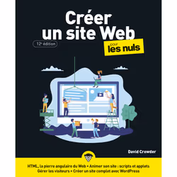 ISBN Créer un site Web pour les Nuls 12e édition : Le livre de David A. Crowder, Computer science, 360 pages
