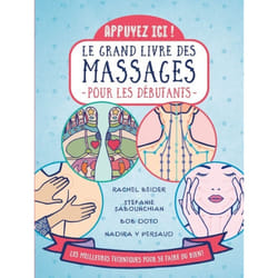 ISBN Appuyez ici - Le grand livre des massages pour les débutants : Le livre de Rachel Beider, Stefanie Sabounchian, Bob Doto, Nadira V. Persaud