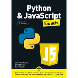 ISBN Python et JavaScript Mégapoche pour les Nuls 2e édition : Le livre de Eva Holland, Chris Minnick, John Paul Mueller