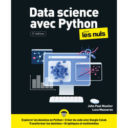 ISBN Data Science avec Python pour les Nuls 2e édition : Le livre de Luca Massaron, John Paul Mueller