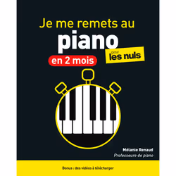 ISBN Je me remets au piano en 2 mois pour les Nuls, 2e éd : Le livre de Mélanie Renaud, métier & loisirs, 404 pages