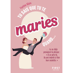 ISBN Tu sais que tu te maries quand..., 2e éd. : Le livre de Allain Fantine