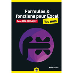 ISBN Formules et fonctions pour Excel pour les Nuls poche - Nouvelle édition : Le livre de Ken Bluttman