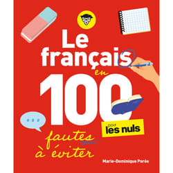 ISBN Le français pour les Nuls en 100 fautes à éviter : Le livre de Marie-Dominique Porée