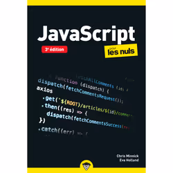 ISBN JavaScript Pour les Nuls Poche - 3e édition : Le livre de Chris Minnick, Eva Holland, Computer science, 384 pages