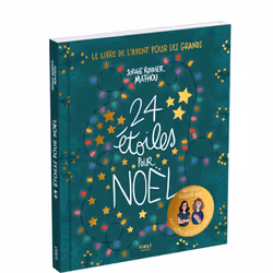 ISBN 24 étoiles pour Noël : Le livre de Sophie Rouvier, Mathou, 200 pages
