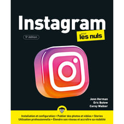 ISBN Instagram Pour les Nuls - 5e édition : Le livre de Eric Butow, Jenn Herman, Corey Walker