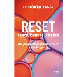ISBN RESET : santé, beauté, vitalité - (Re)programmez naturellement votre longévité : Le livre de Frédéric Lange
