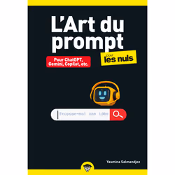ISBN L'Art du prompt pour les Nuls poche : Le livre de Yasmina Salmandjee, Computer science, 192 pages