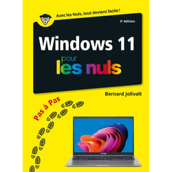 ISBN Windows 11 Pas a Pas Pour les Nuls - 3e édition : Le livre de Jolivalt Bernard