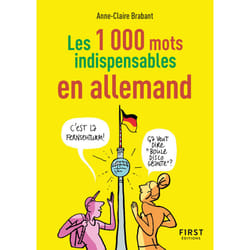 ISBN Le Petit livre des 1 000 mots indispensables en allemand NED : Le livre de Anne-Claire Brabant
