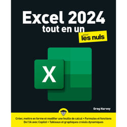 ISBN Excel 2024 Tout en un pour les Nuls : Le livre de Greg Harvey