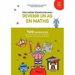 ISBN Mon cahier d'exercices pour devenir un as en maths, Livre broché, 72 pages