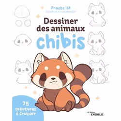 ISBN Dessiner des animaux chibis, Livre broché, 128 pages