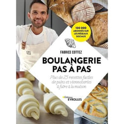 Boulangerie pas à pas - Plus de 25 recettes faciles de pains et viennoiseries à faire à la maison (Broché)