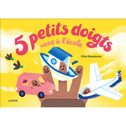 ISBN 5 petits doigts vont à l'école : Le livre de Cléa Dieudonné