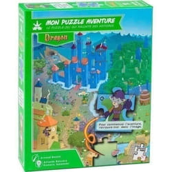Mon Puzzle Aventure : Dragon - Jeu de société - BLACKROCK