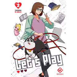 ISBN Let's Play - Tome 2 : Le livre de Leeanne M. Krecic, comédies & nouvelles graphiques, 192 pages