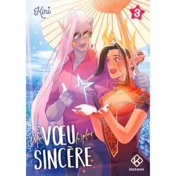 ISBN Mon voeu le plus sincère - Tome 3 : Le livre de Kiri, comédies & nouvelles graphiques, 288 pages