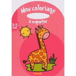 ISBN Mon coloriage à emporter (3-5 ans) (Girafe) : Le livre de Estelle Maddedu, 32 pages