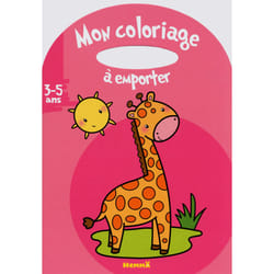 ISBN Mon coloriage à emporter (3-5 ans) (Girafe) : Le livre de Estelle Maddedu