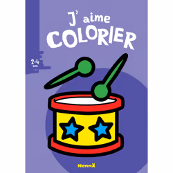 ISBN J'aime colorier (2-4 ans) (Tambour) : Le livre de Valérie Pernot, 24 pages