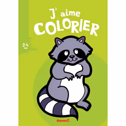 ISBN J'aime colorier (2-4 ans) (Raton laveur) : Le livre de Valérie Pernot, 24 pages