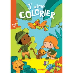 ISBN J'aime colorier (4-6 ans) (La jungle) : Le livre de Elen Lescoat