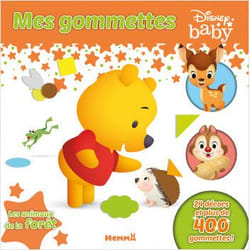 Disney Baby - Mes gommettes - Les animaux de la forêt (Jeunesse)