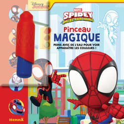 ISBN Marvel Spidey et ses amis extraordinaires - Pinceau magique - Peins avec de l'eau pour voir apparaître les couleurs ! : Le livre de Collectif