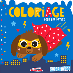 ISBN Mon P'tit Hemma - Coloriage pour les petits - Super-héros : Le livre de Carotte et Compagnie, Collectif, 24 pages
