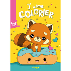 ISBN J'aime colorier (4-6 ans) (Panda roux) : Le livre de Elen Lescoat