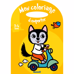 ISBN Mon coloriage à emporter - Loup : Le livre de Marie-Anne Didierjean, 24 pages