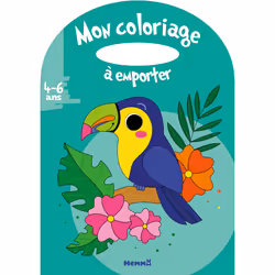 ISBN Mon coloriage à emporter - TOUCAN : Le livre de Estelle Madeddu, 24 pages