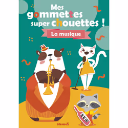 ISBN Mes gommettes super chouettes ! - La Musique : Le livre de Collectif, 24 pages